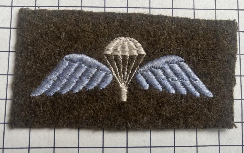 cWW2 Early Parachute Parachutist Qualification Wings