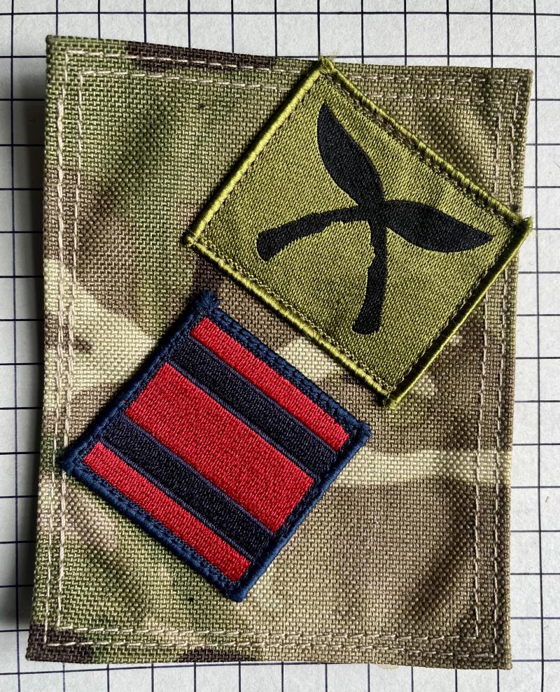 Queen's Gurkha Engineers (QGE) Blanket Badge Patch