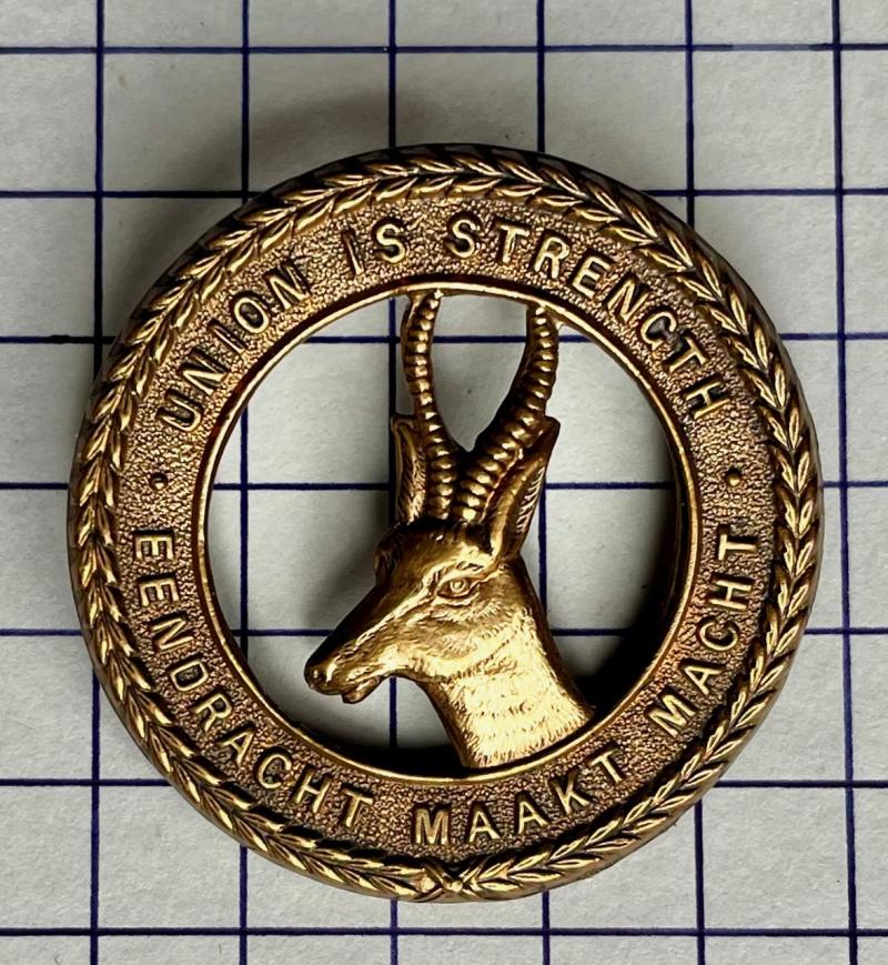 South Africa General Service Army Cap Badge