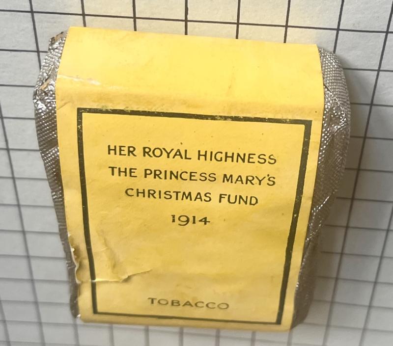 cWW1 Princess Mary Christmas 1914 Gift Fund Packet of Tobacco
