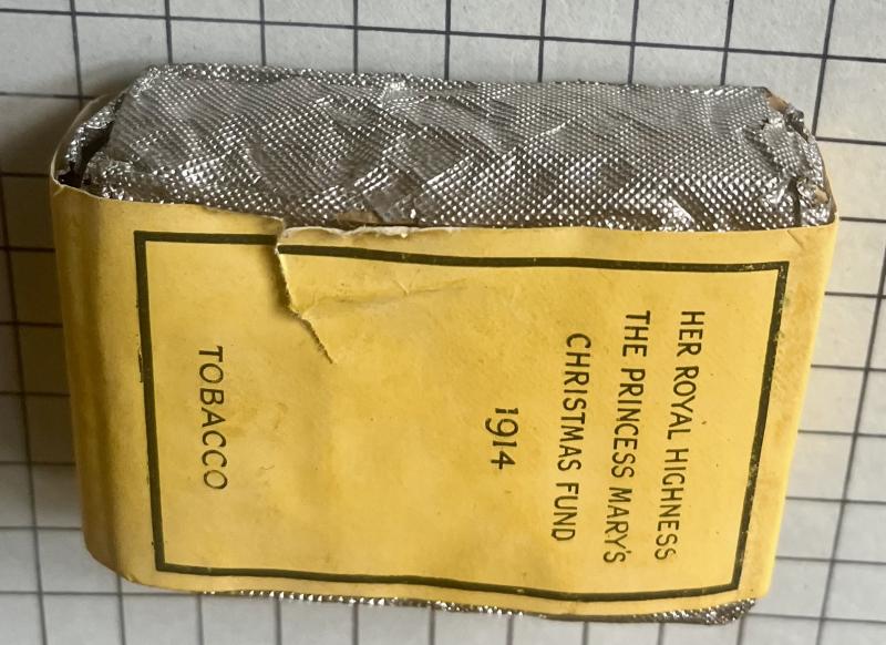 cWW1 Princess Mary Christmas 1914 Gift Fund Packet of Tobacco