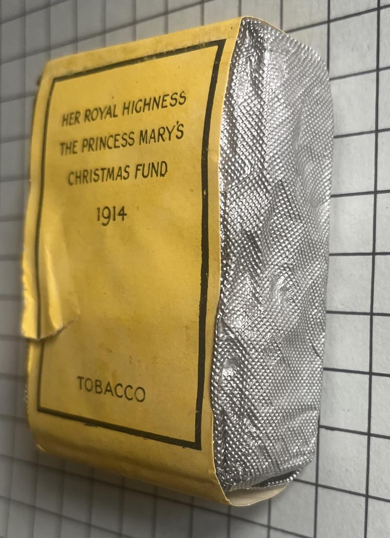 cWW1 Princess Mary Christmas 1914 Gift Fund Packet of Tobacco