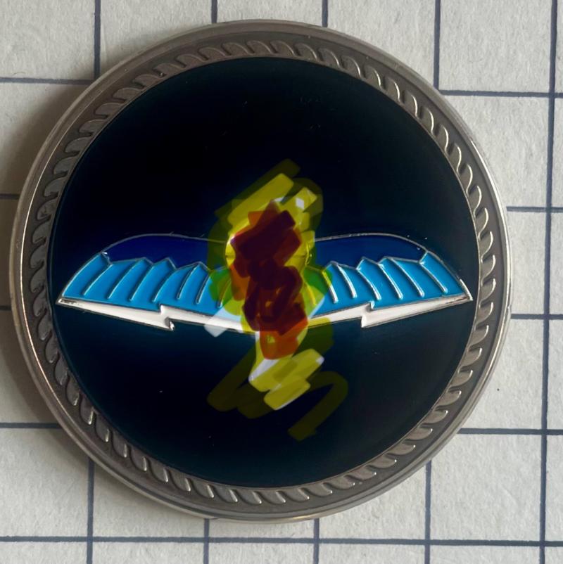 c2011 D Troop 264 Special Air Service (SAS) Signal Squadron Challenge Coin