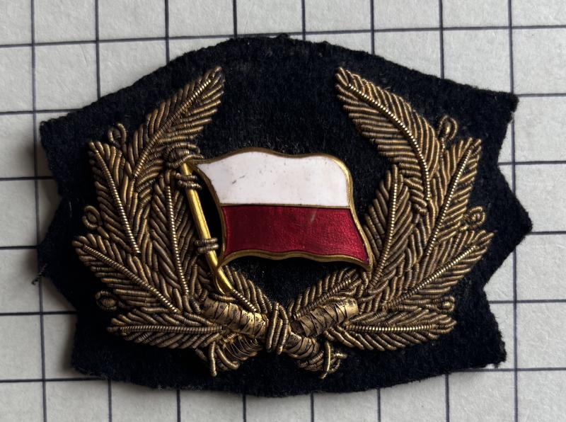 cWW2 era British Pilotage Service Merchant Navy Cap Badge