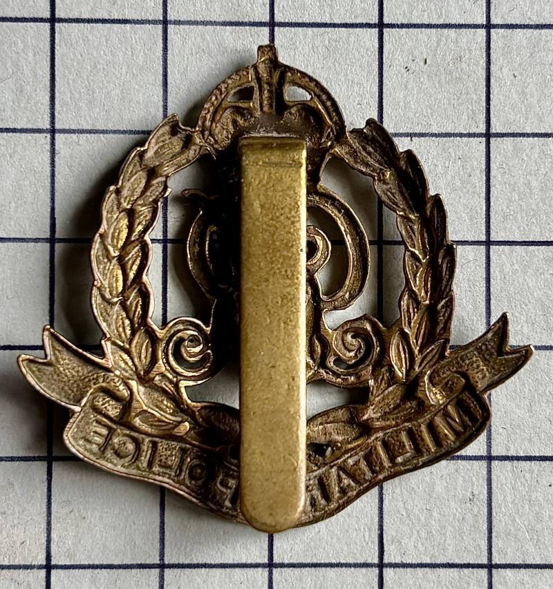 cWW1 Military Police (MP) Cap Badge