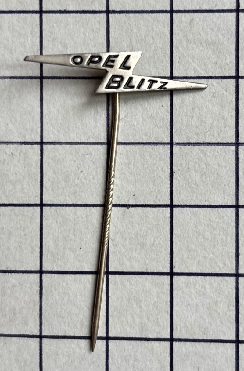 cWW2 Opel Blitz German Stick Pin Badge Blitz A Medium-Weight Wehrmacht Truck / Lorry