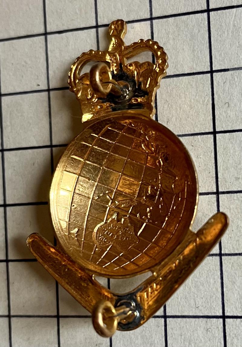 Pre-1996 Royal Australian Survey Corps (RASVY) Metal Cap Badge for Slouch Hat