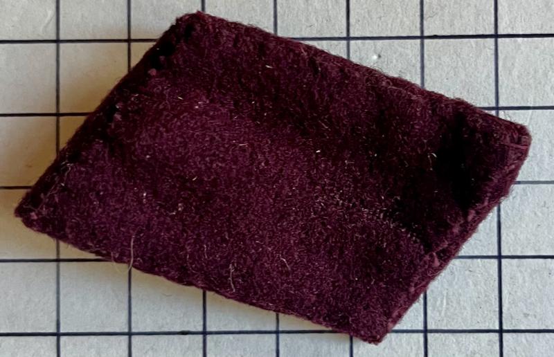 c1921-51 Royal Naval Volunteer Reserve (RNVR) Collar Patch Tab Badge