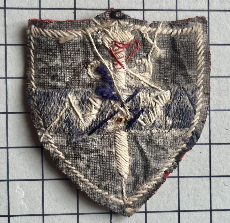 cWW2 14th Army Cloth Formation Sign Badge Patch British Army