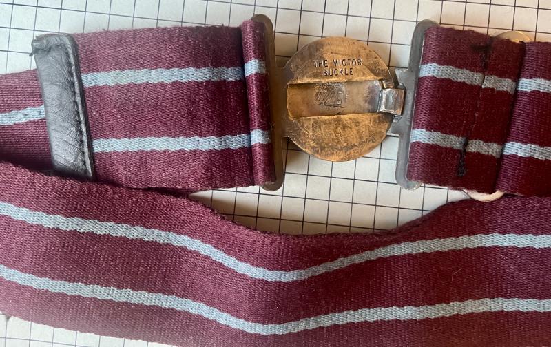 c1980s 23 Parachute Field Ambulance (P.F.A.) 5 Airborne Brigade Stable Belt