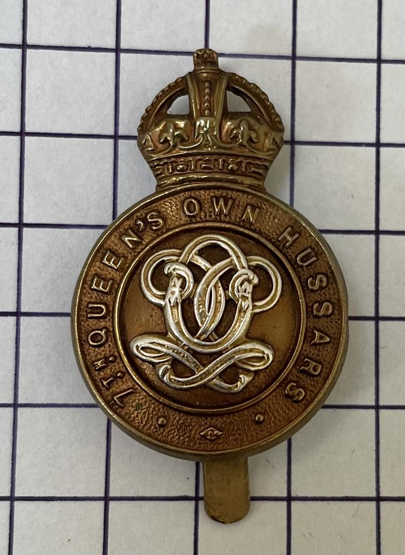 7th Queen's Own Hussars Cap Badge Pre 1952