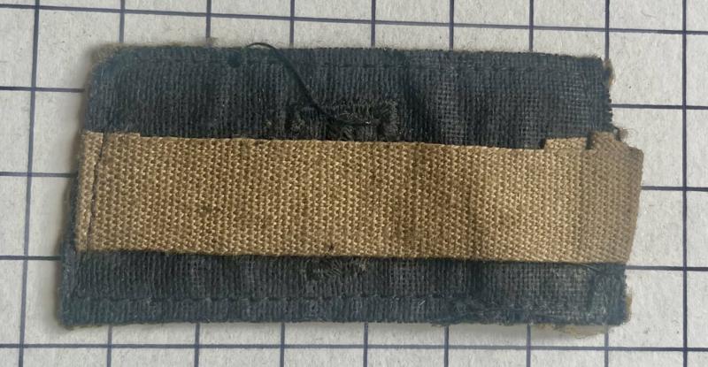 cWW2 Auxiliary Territorial Service (ATS) Slip-On Cloth Shoulder Title Badge Patch