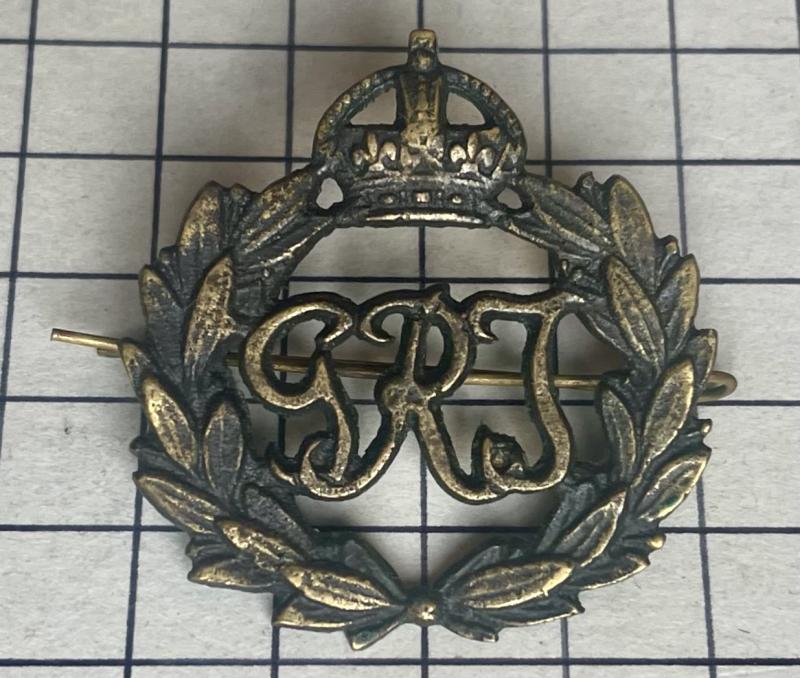 Indian Army Expeditionary Force General Service Officer's Service Dress (OSD) cap badge
