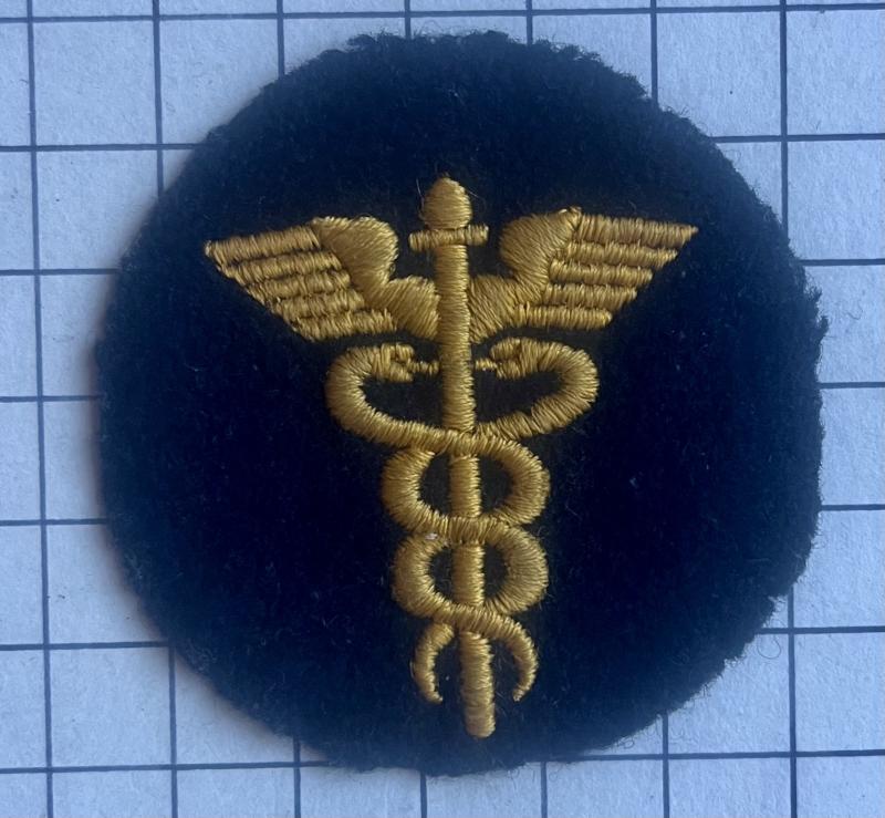 cWW2 German Original Kriegsmarine (Navy) Verwaltung (Store Keeper) Specialist / Trade Patch Cloth Badge