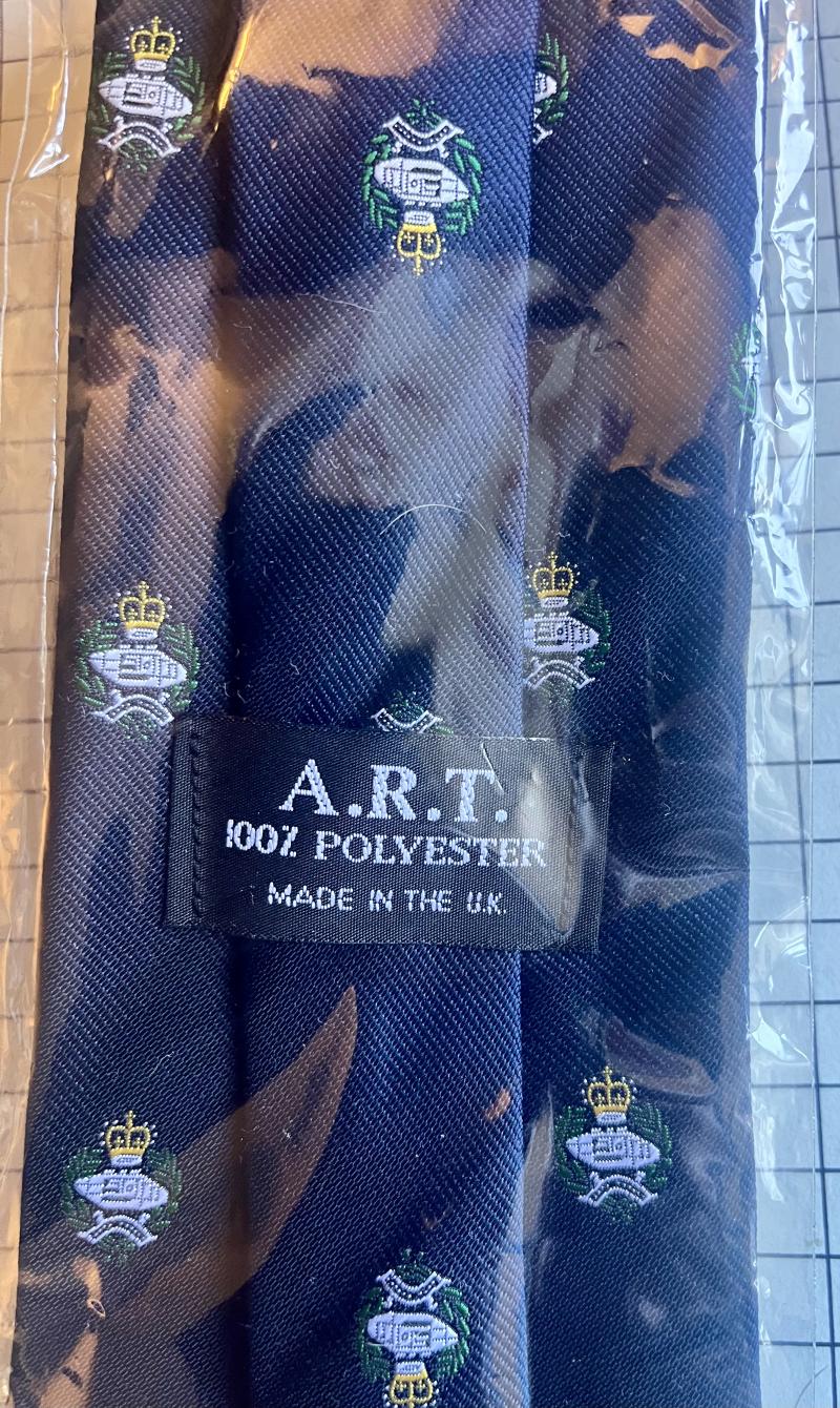 Royal Tank Regiment (RTR) Regimental Tie as New