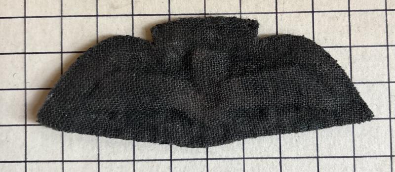 c1946-74 British European Airways (BEA) Wire Cloth Pilots Wings Airline