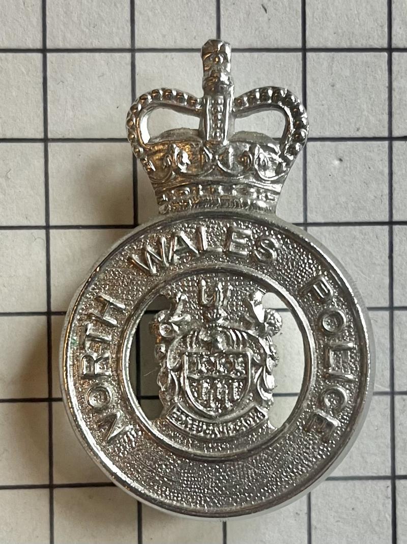 c1974-1999 North Wales Police Constabulary Cap Badge