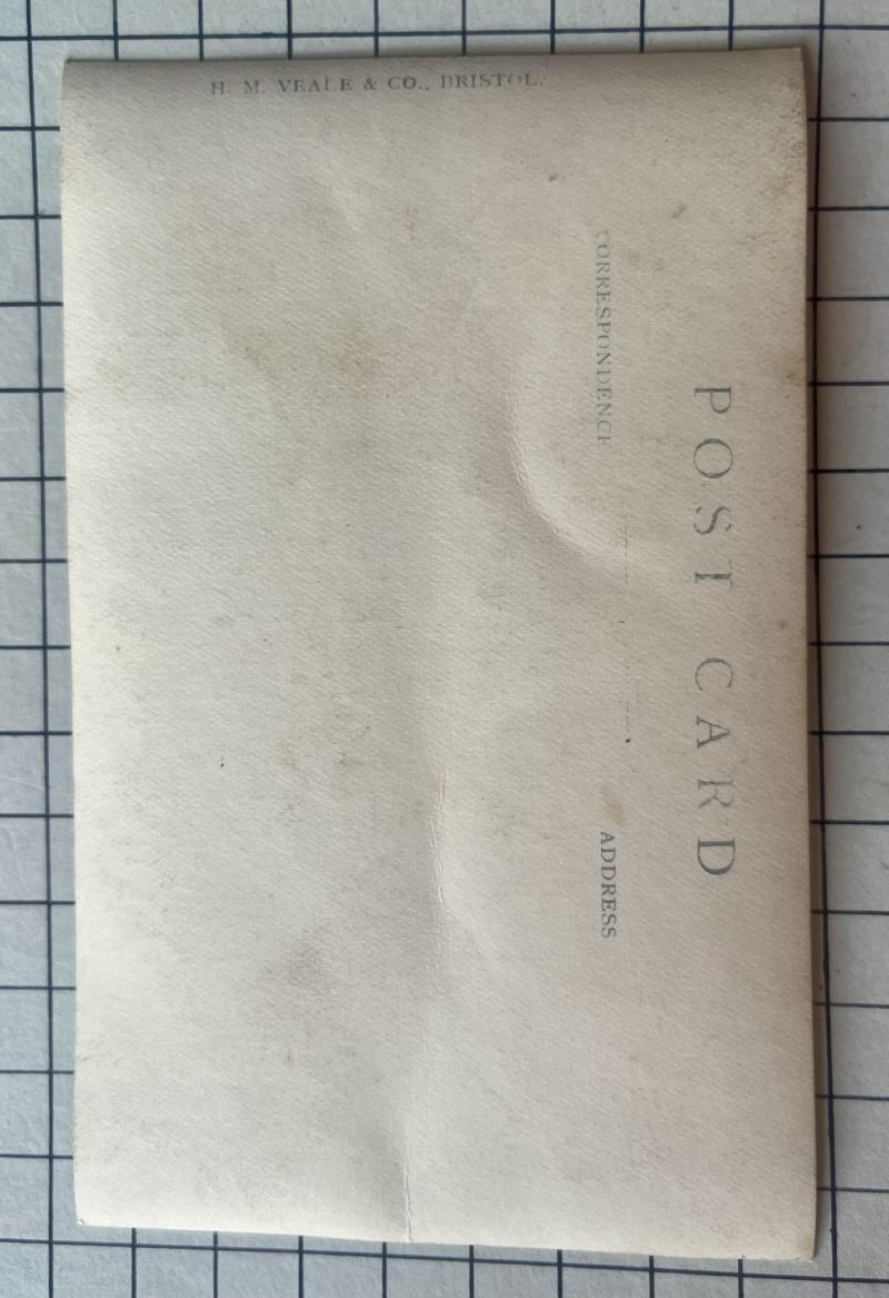 c1910s WW1 - WW2 Boy Scouts Postcard 8th Bristol Cub Boy Scouts Group Postcard