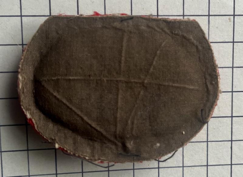 cWW2 British Army Warrant Officer Class 2 (WO2) RQMS Royal Artillery, Inf etc Padded Rank Badge Patch