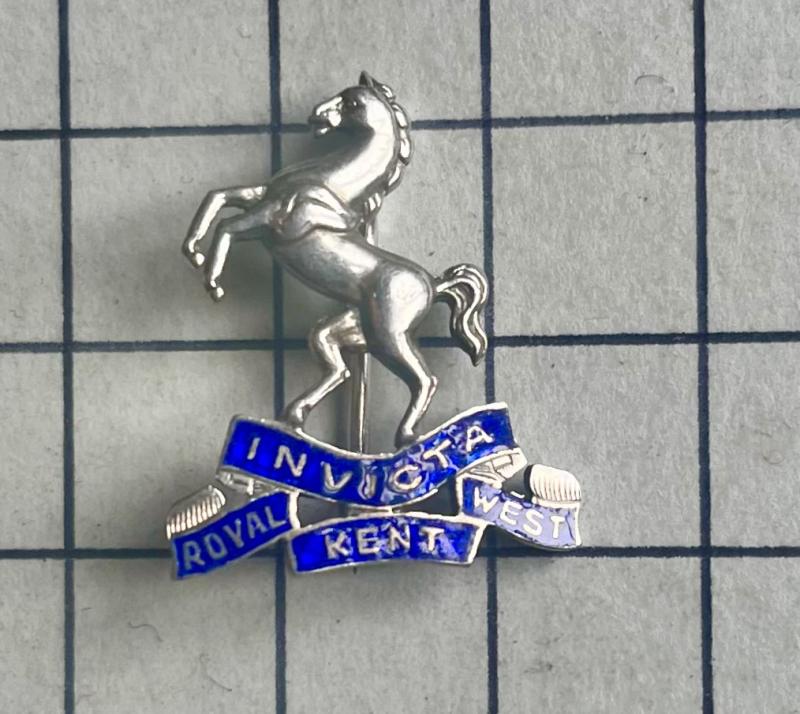Pre 1961 Royal West Kent (RWK) Regiment Sweetheart Badge