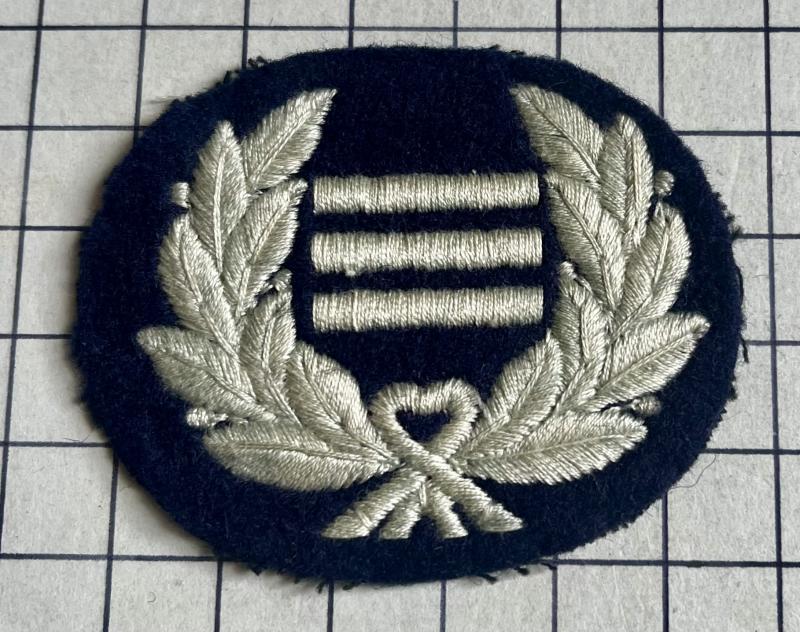 c1972-92 Royal Observer Corps (ROC) Chief Observer Cloth Rank Badge