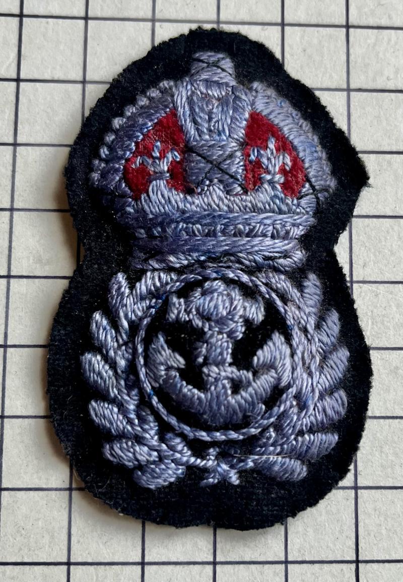 cWW2 Women's Royal Naval Service (WRNS) Chief Petty Officer (CPO) Cap Badge