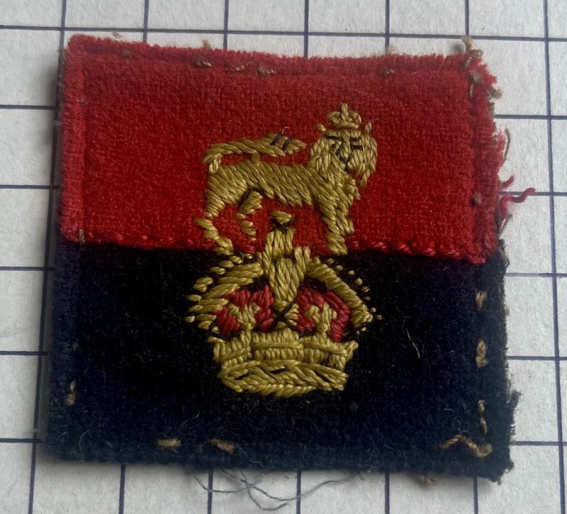 Pre 1952 British Army War Office Controlled Units Formation Sign Badge Patch