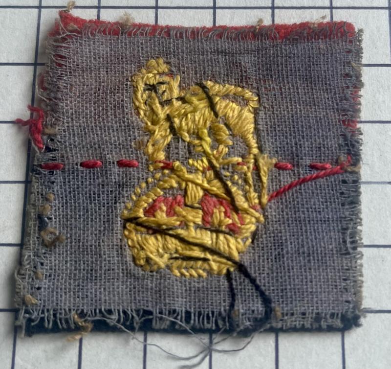 Pre 1952 British Army War Office Controlled Units Formation Sign Badge Patch