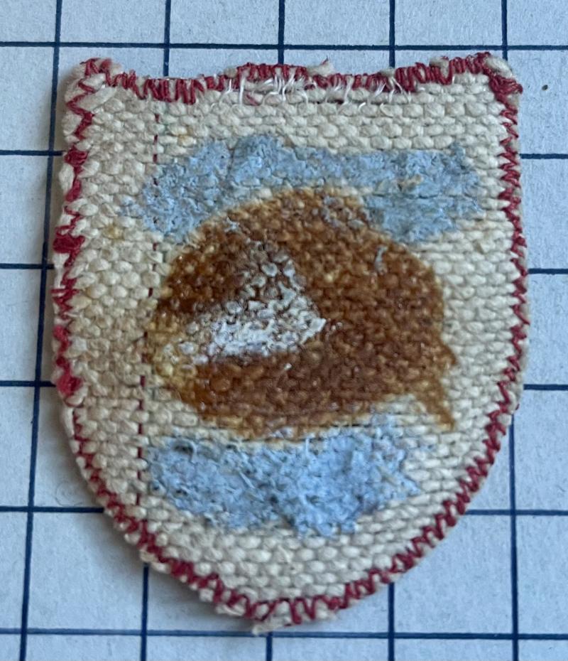 cWW2 2nd Polish Corps Italian Theatre Made Formation Sign Patch Cloth Badge