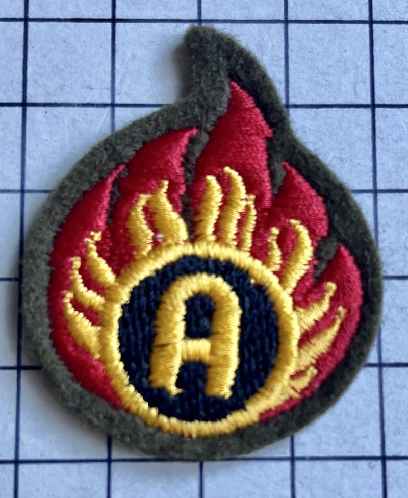 British Army Ammunition Technician (AT) Qualification Trade Patch Badge RAOC / RLC