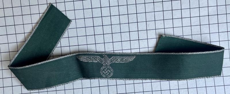 cWW2 German Land Customs Landzoll Third Reich Cuff Title