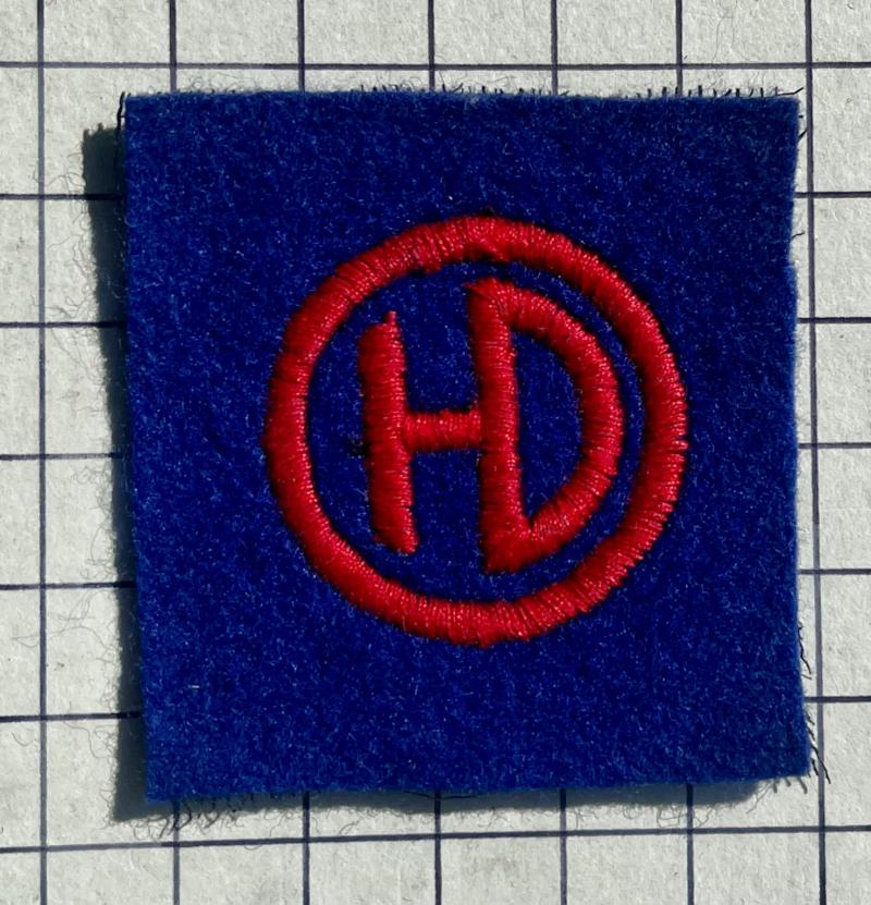 cWW2 51st Highland Division Formation Sign Flash Patch Badge