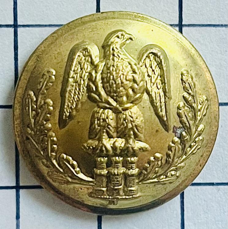 c1902-1958 Essex Regiment Large Officer Pattern Gilt Button,