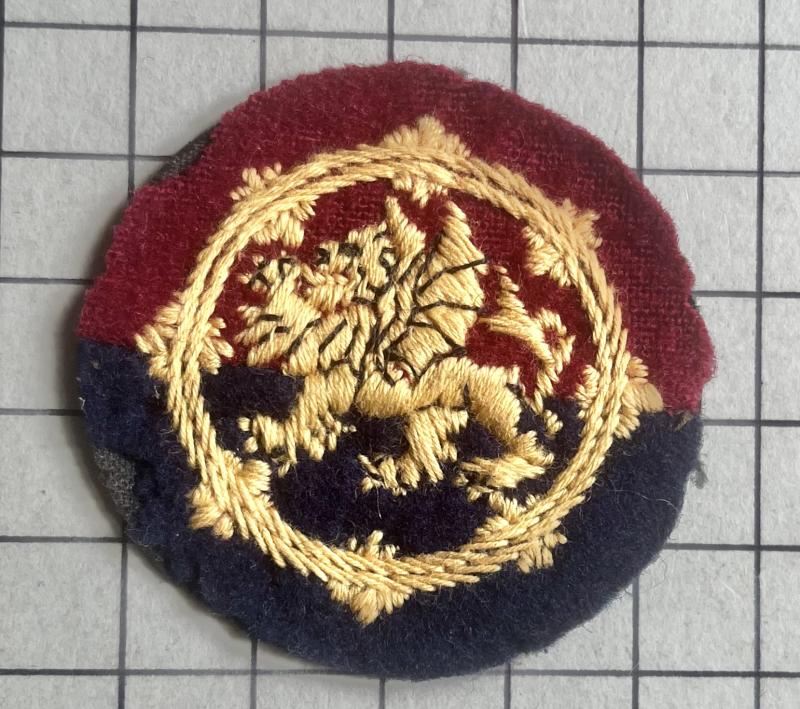 G.H.Q. Home Forces WW2 Formation Sign Badge Patch