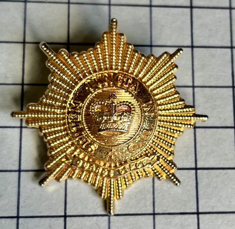 Pre-1992 New Metal Women's Royal Army Corps (WRAC) Guards Depot Pirbright Pin Badge