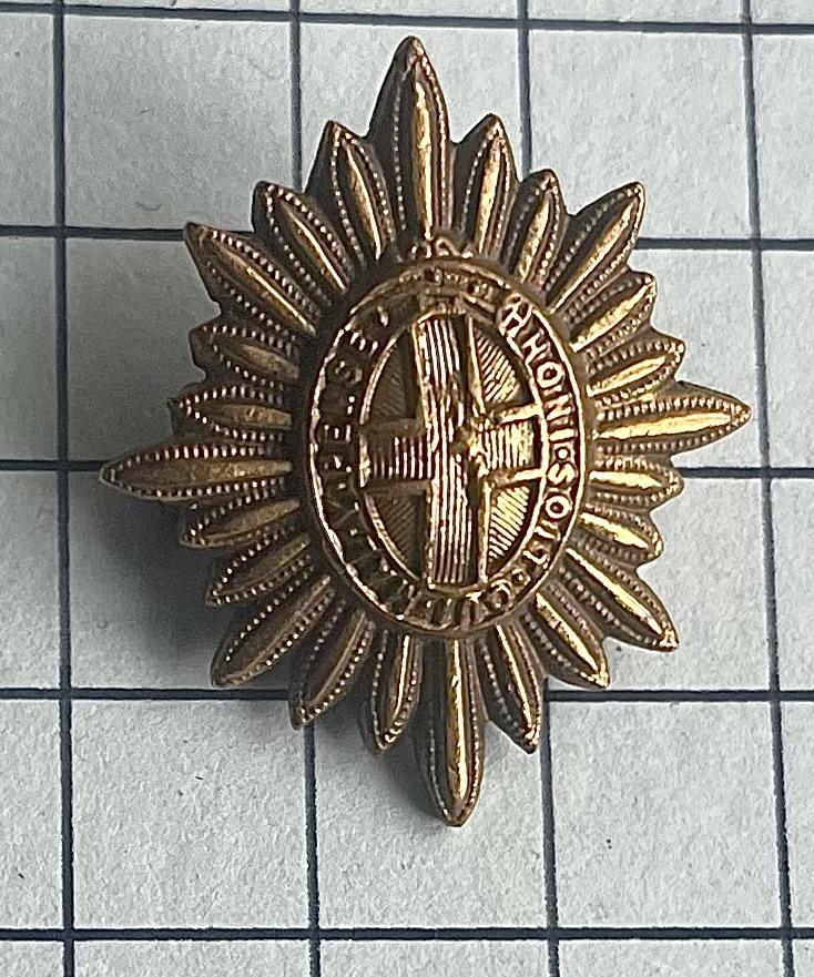 Coldstream / Grenadier / Welsh Guards Officers Pattern Bronzed OSD Rank Star / Pip Badge