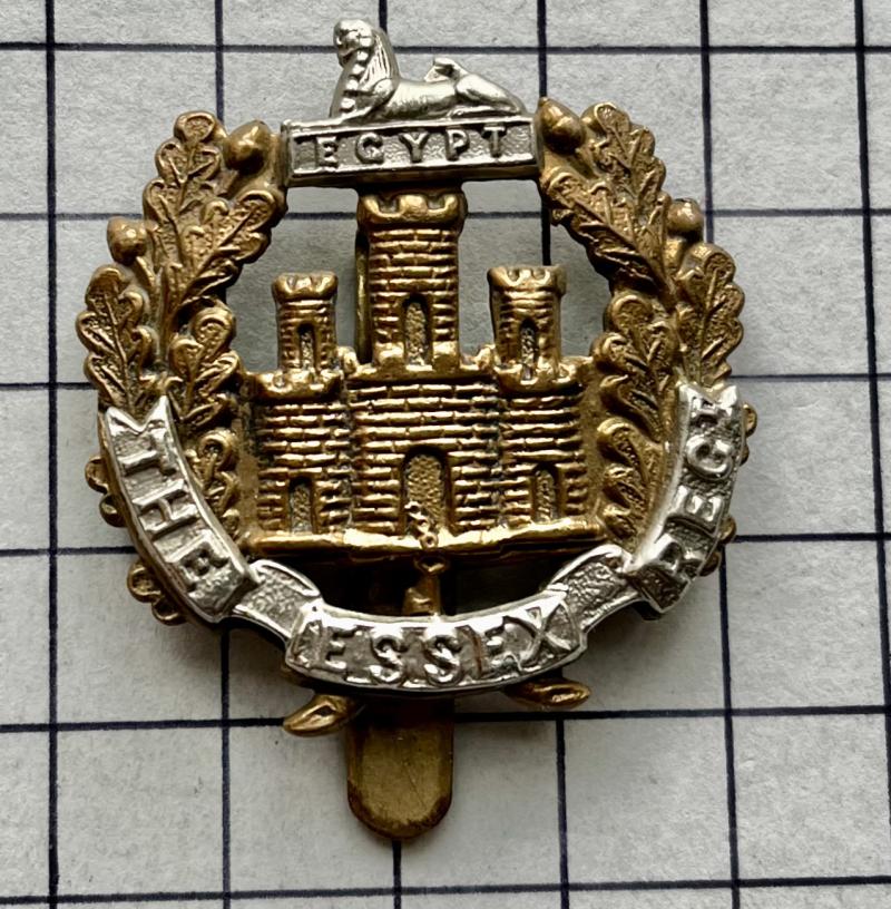 Essex Regiment Bi-Metal Cap Badge