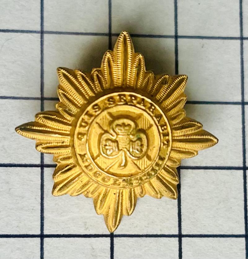 Irish Guards Officer Gilt Rank Pip Star Shoulder Badge