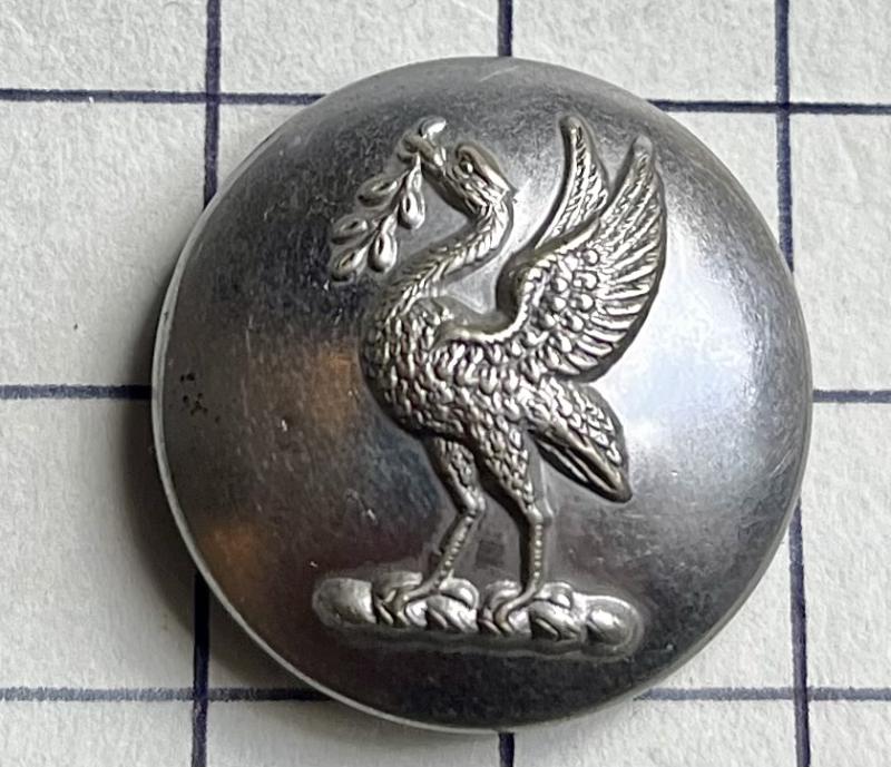 c1935-57 Liverpool City Tramways White Metal Large Button
