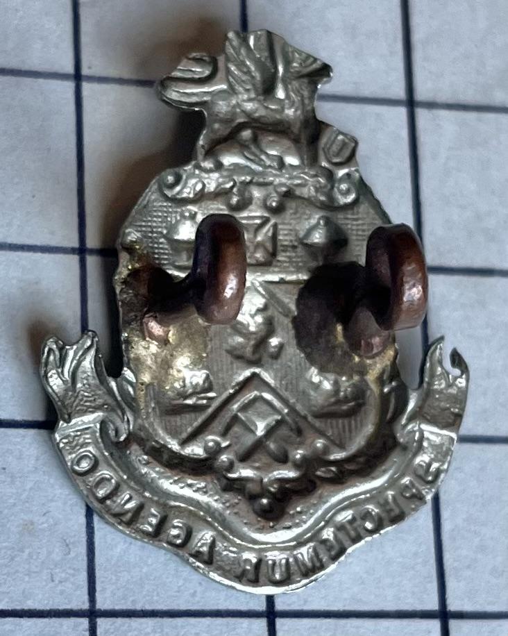 Barnsley County Borough Police Constabulary Collar Badge
