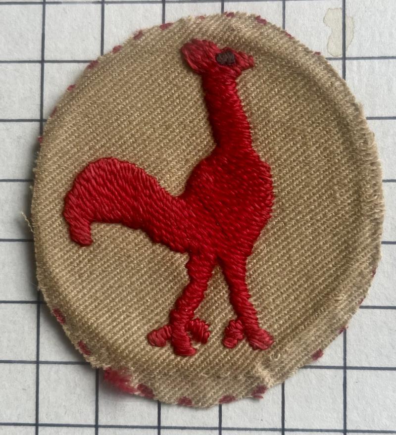 c1942-47, WW2 The 23rd Indian Infantry Division Formation Sign Badge Patch
