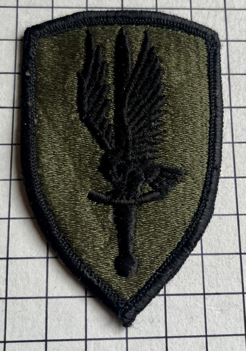 United States Army 1st Aviation Brigade Subdued Patch Badge