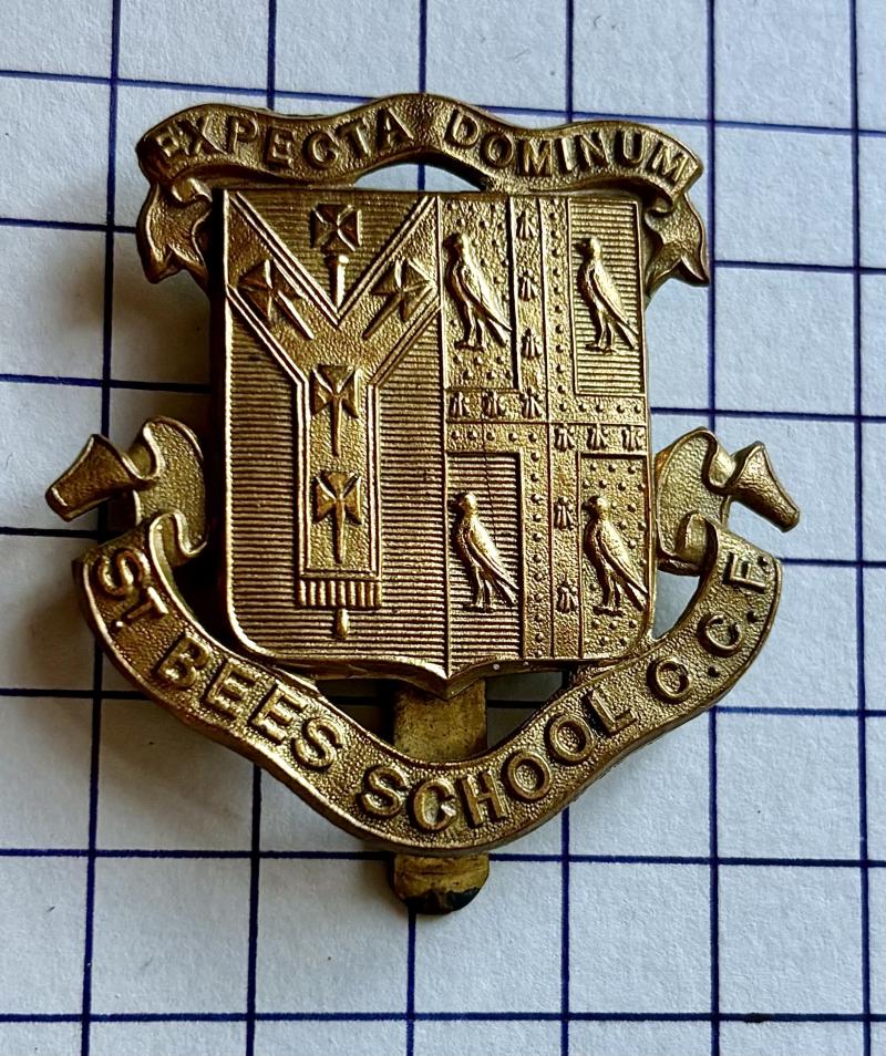 St. Bees School Cumberland Combined Cadet Force (CCF) DOWLER Maker Cap Badge