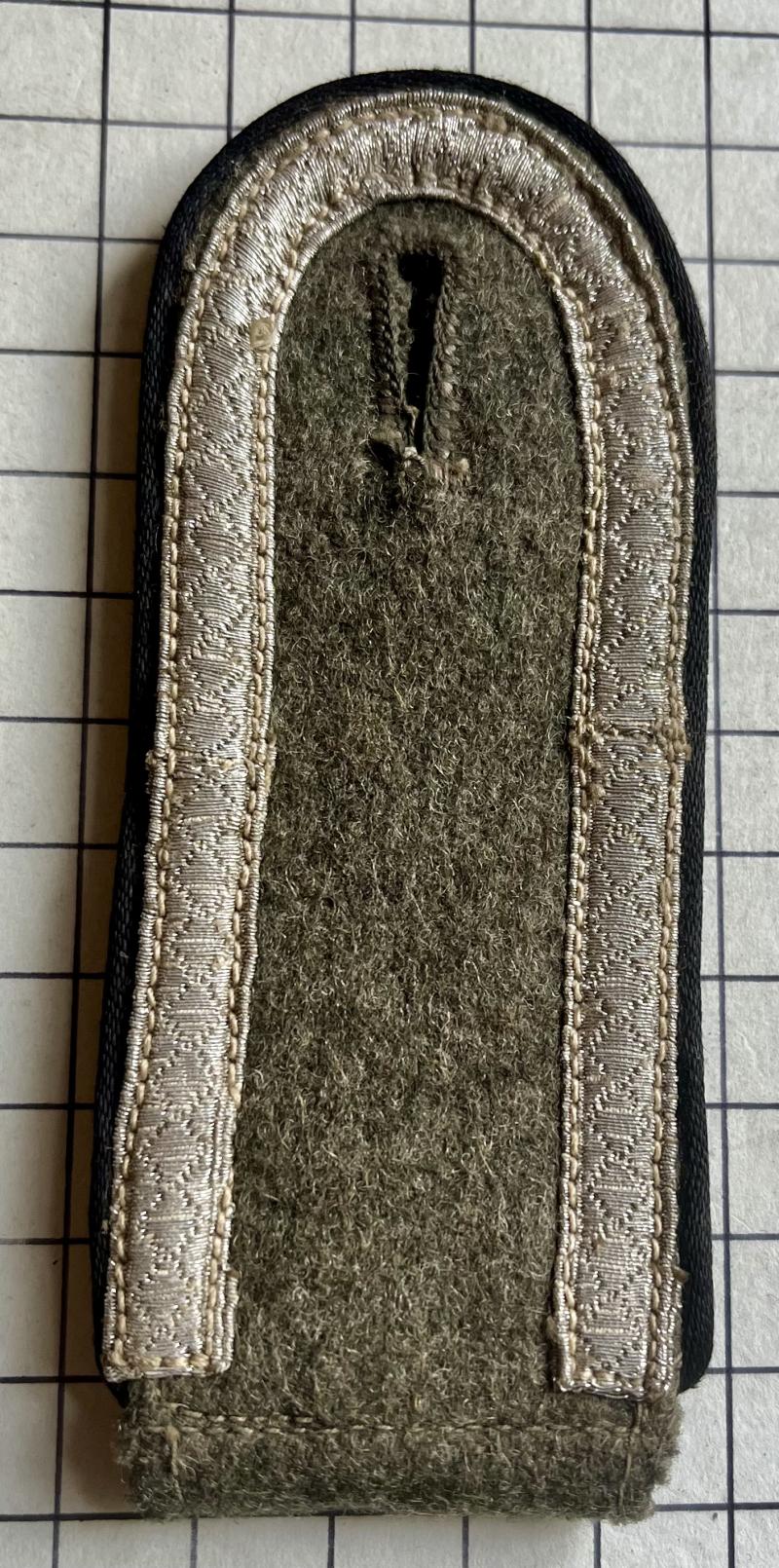 c1943 WW2 WH Heers German Army Pioneer NCO's Shoulder Board