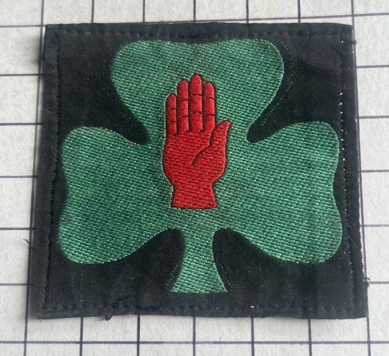 Pre-2007 Northern Ireland 107th (Ulster) Brigade Cloth Formation Sign Badge Patch