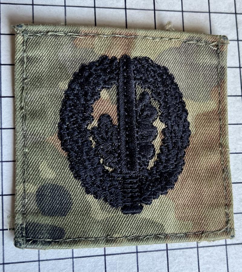 German Special Operations Force Kommandosoldat (K.S.K.) Camouflage Uniform Pocket Badge Patch