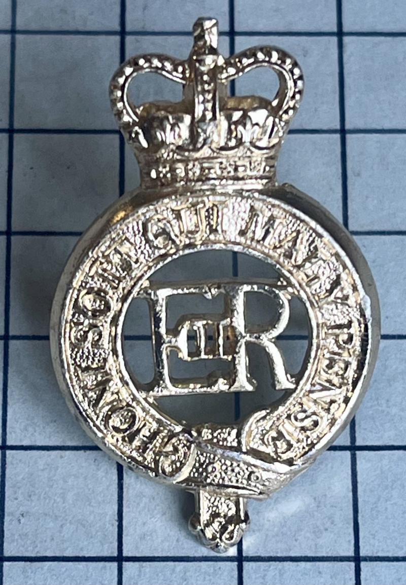 Household Cavalry Regiment (HCR) Anodised Aluminium Cap Badge
