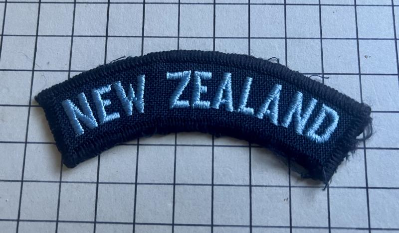 Royal New Zealand Air Force (RNZAF) Shoulder Title Badge Patch