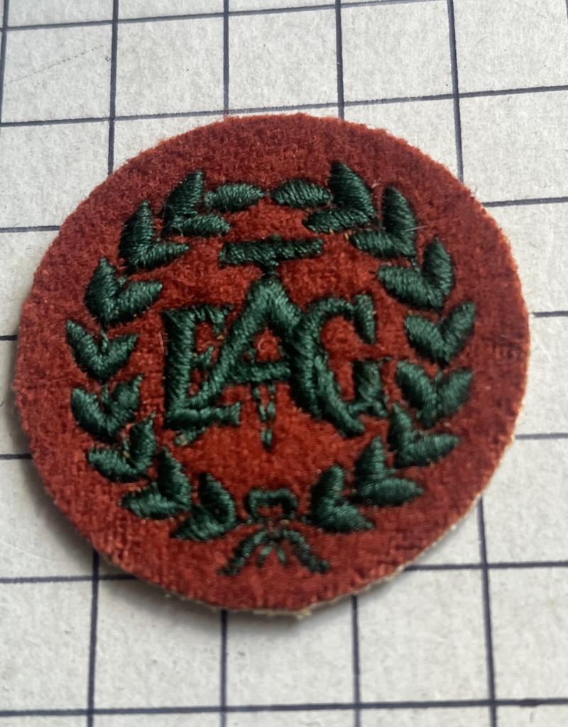 c1963-1992 Women's Royal Army Corps (WRAC) Experimental Gunnery Assistants Cloth Trade Badge