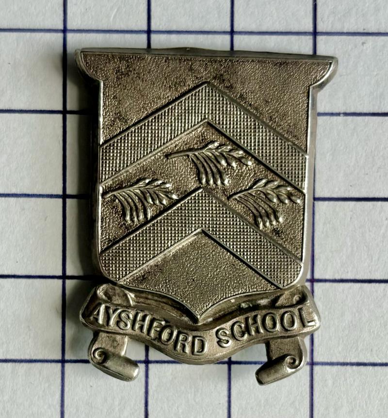 Ayshford School Tiverton Devon Cap Badge